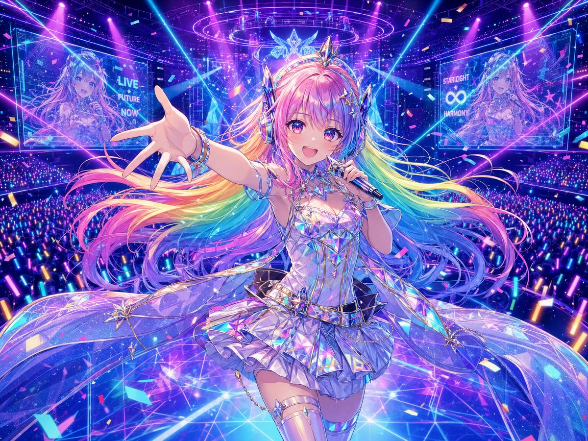 少女萝莉动漫-《星光偶像舞台》Live特辑